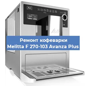 Чистка кофемашины Melitta F 270-103 Avanza Plus от накипи в Воронеже